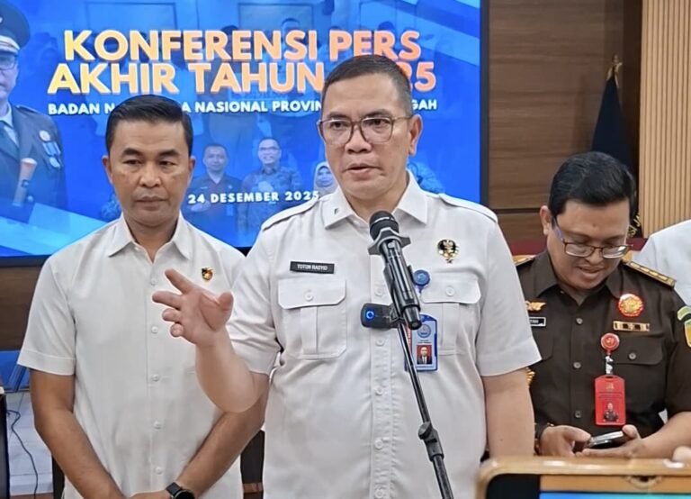 Sepanjang Tahun 2025, BNNP Jateng Ungkap 40 Kasus Penyalahgunaan Narkotika
