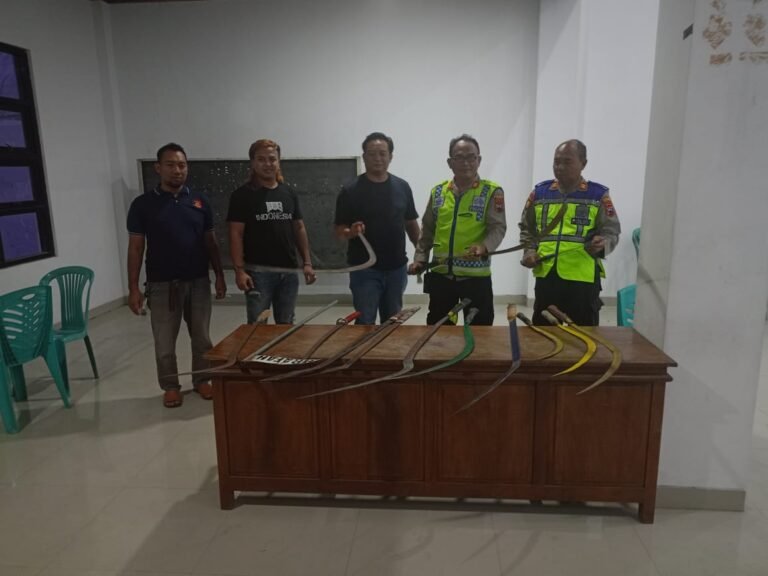 Belasan Remaja di Undaan Diamankan Polisi, Buntut Bawa Senjata Tajam