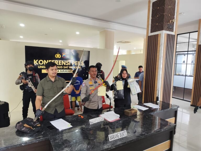 Rilis Akhir Tahun Polresta Solo : Angka Kejahatan Naik 20 Persen, Kasus Menonjol Turun 26 Persen