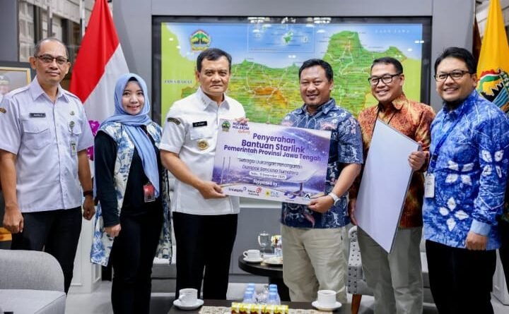 Pemprov Jateng Kembali Kirim Delapan Starlink ke Aceh Dukung Komunikasi Bencana