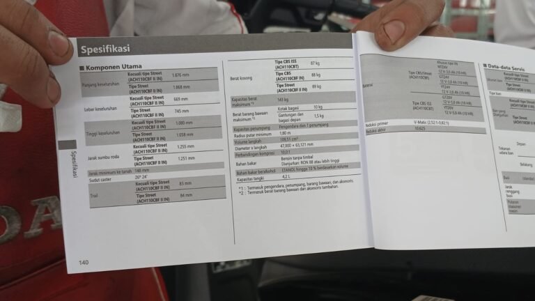 Mengenal Batas Beban Ideal Motor Saat Membawa Barang untuk Liburan