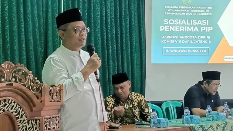 Wibowo Prasetyo : Gunakan Bantuan PIP Untuk Kebutuhan Sekolah Anak