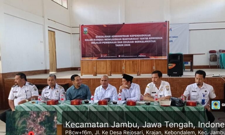 Disdukcapil Kabupaten Semarang Sosialisasi Tertib Adminduk, Kunci Pembangunan Daerah Tepat Sasaran