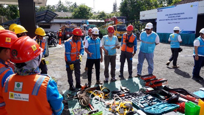 PLN UP3 Magelang Gelar Peralatan, Amankan Listrik Jelang Natal dan Tahun Baru