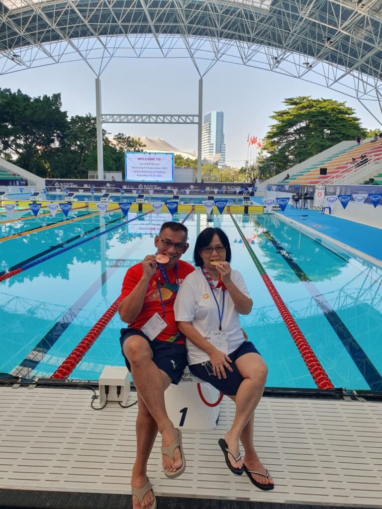 Nugroho Darmawan dan Lani Setiawati, Pasangan Atlet Veteran Yang Masih Eksis di Arena Renang Dunia
