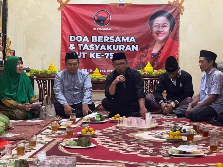Doa dan Syukur Mengalir di Secang pada Peringatan HUT ke-79 Megawati
