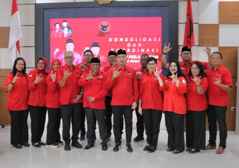 Pengurus Baru PDIP Kota Semarang Gelar Koordinasi Internal