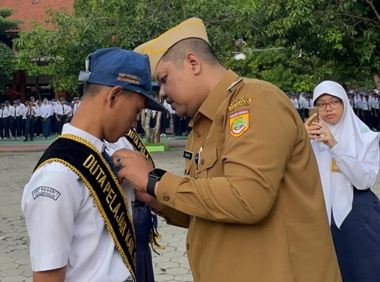 Sukoharjo Kukuhkan Duta Pelajar Tujuh Kebiasaan Anak Hebat