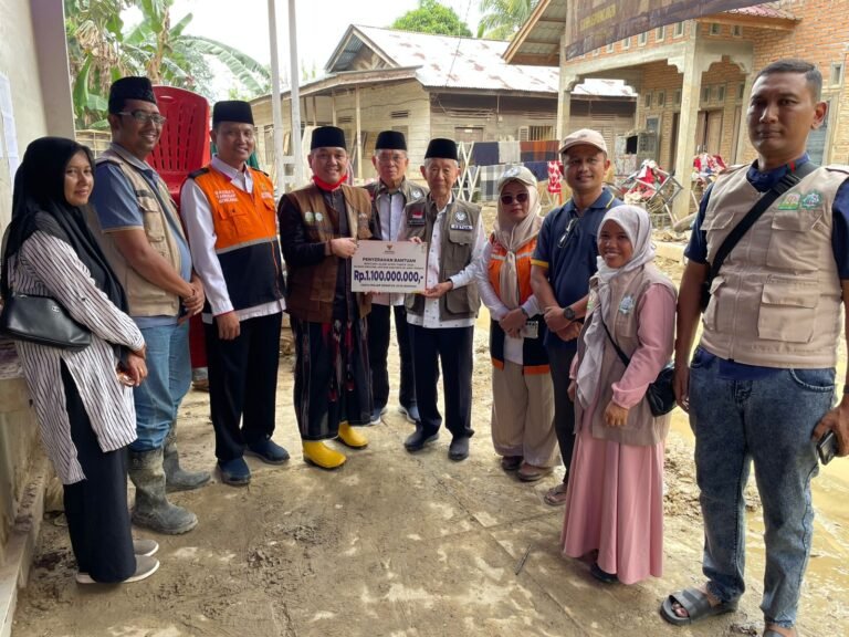 Baznas Sukoharjo Salurkan Langsung Bantuan Bencana Aceh Tamiang