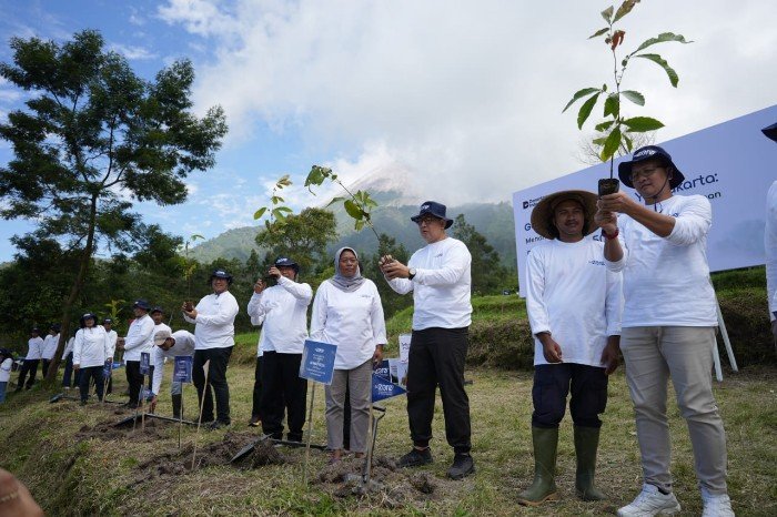 GoZero% Goes to Yogyakarta, Telkom Hijaukan Bukit Klangon