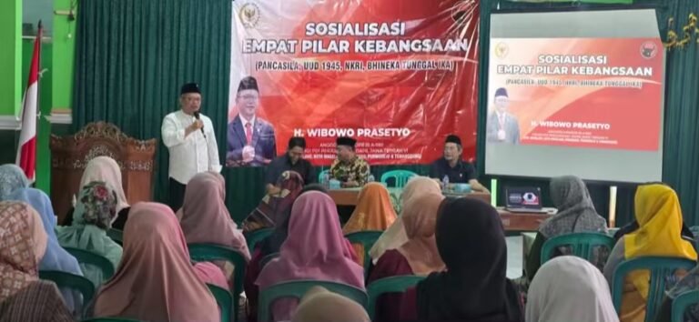 Perkuat Karakter Bangsa, Wibowo Prasetyo Sosialisasikan Empat Pilar MPR RI di Purworejo