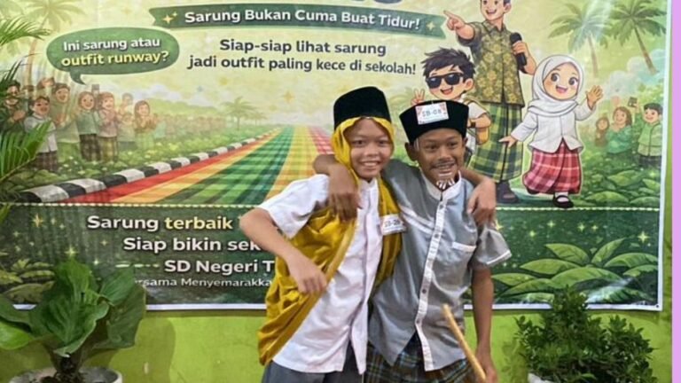 SD Negeri Tugurejo 01 Semarakkan Ramadan 1447 H dengan Fashion Show Sarung Kreatif
