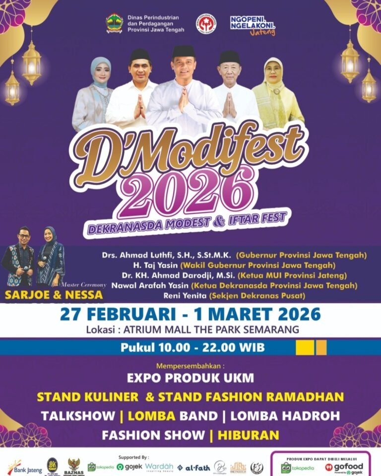 D’Modifest Jateng akan Hadir di The Park Mall Semarang