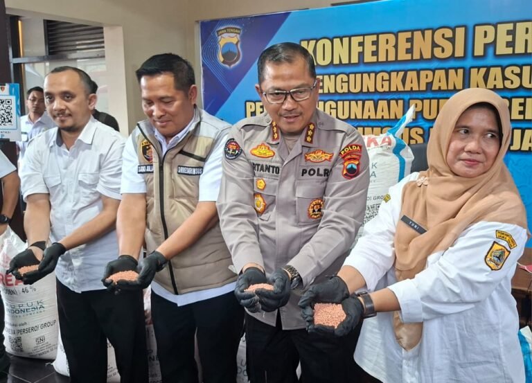 Polda Jateng Bongkar Sindikat Mafia Pupuk, Rugikan Negara Rp 4,3 Miliar