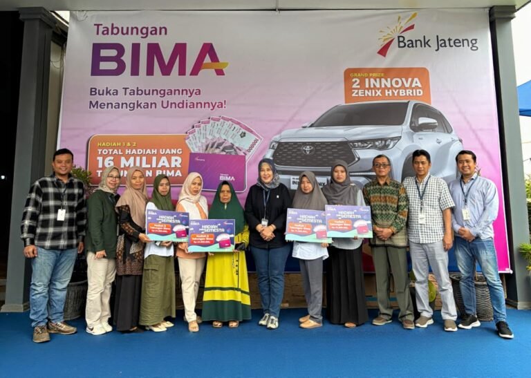 Delapan Nasabah Bank Jateng Pemalang Menang Undian BIMA