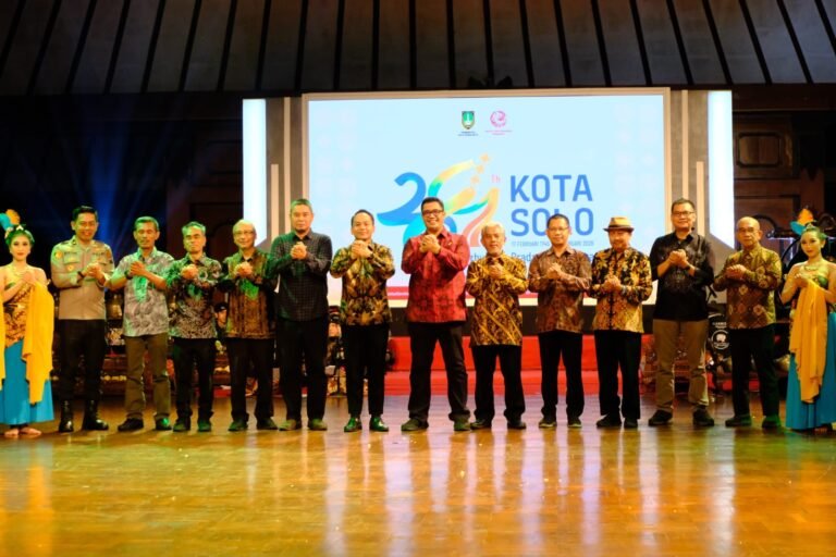 Logo HUT ke-281 Kota Solo Usung Filosofi ‘Mutakhir tapi Njawani’