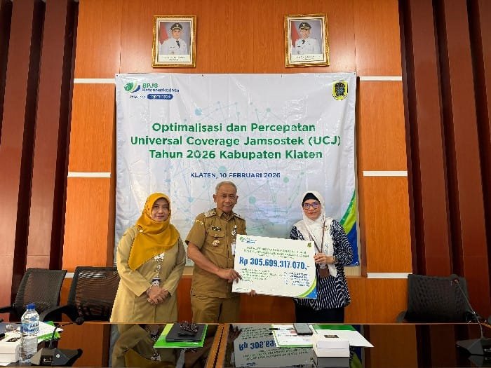 BPJS Ketenagakerjaan–Pemkab Klaten Bidik UCJ 53,91 Persen