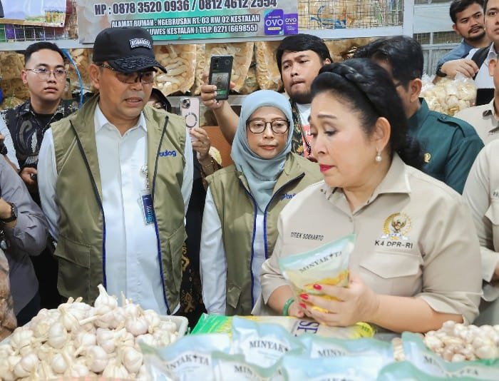 DPR–BULOG Sidak Pasar Legi Solo, Harga Pangan Jelang Ramadan Stabil