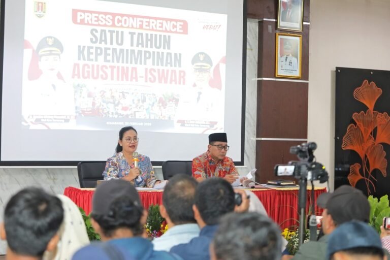 Capaian Riil Satu Tahun Kepemimpinan Agustina-Iswar