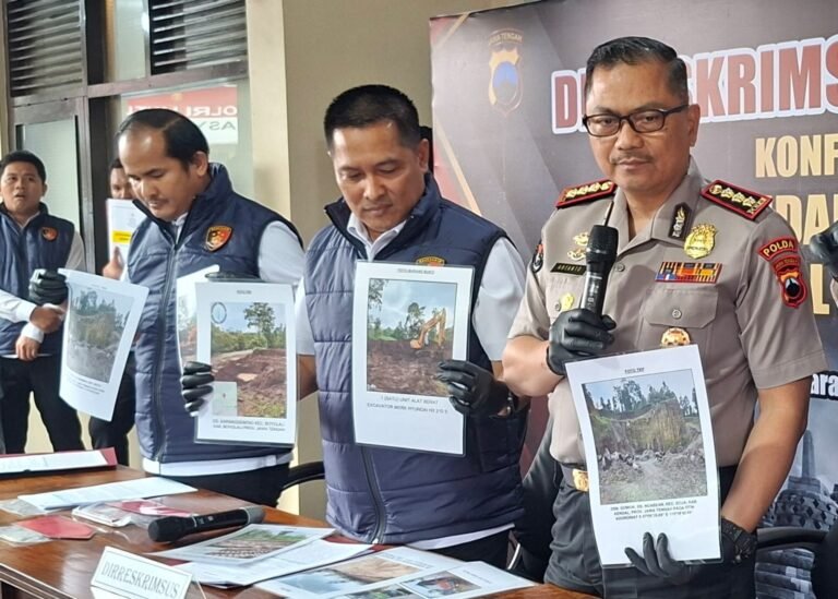 Ditreskrimsus Ungkap Praktik Tambang Ilegal di Boyolali dan Kendal