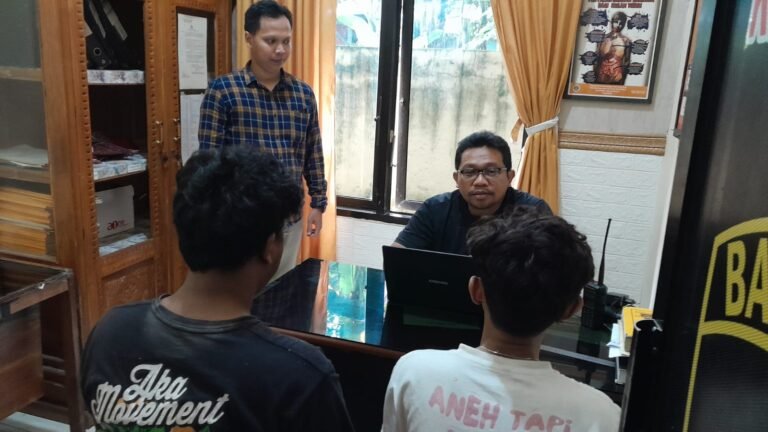 Viral Terekam CCTV, Dua Pencuri Motor Ditangkap