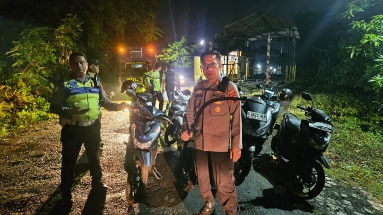 Takut Terciduk Aparat, Puluhan Remaja Diduga Hendak Tawuran Kabur Tinggalkan Motor dan Sajam