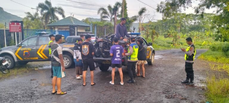 JLS Wonogiri jadi Ajang Balap Liar, Polisi Amankan Belasan Motor