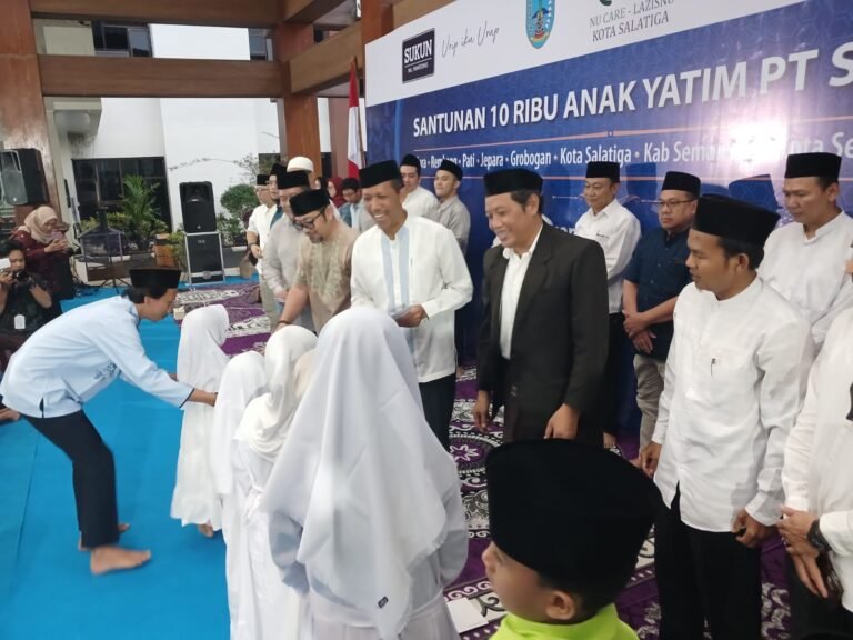 Sekda Salatiga Apresiasi Santunan Seribu Anak Yatim