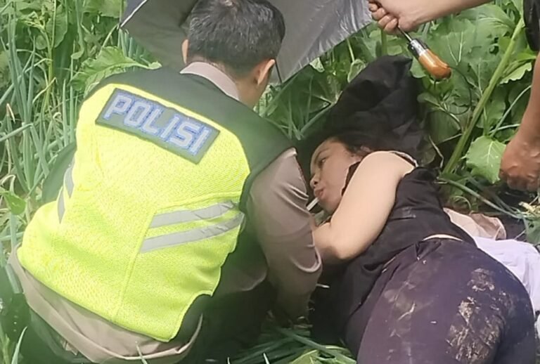 Rem Blong di Turunan Umbul Sidomukti Bandungan, Wisawatan Sekeluarga Terjun ke Kebun