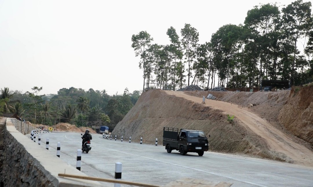 Rawan Kecelakaan, Jalur Penyelamat Kalijambe Purworejo Dikebut Rampung Akhir Tahun